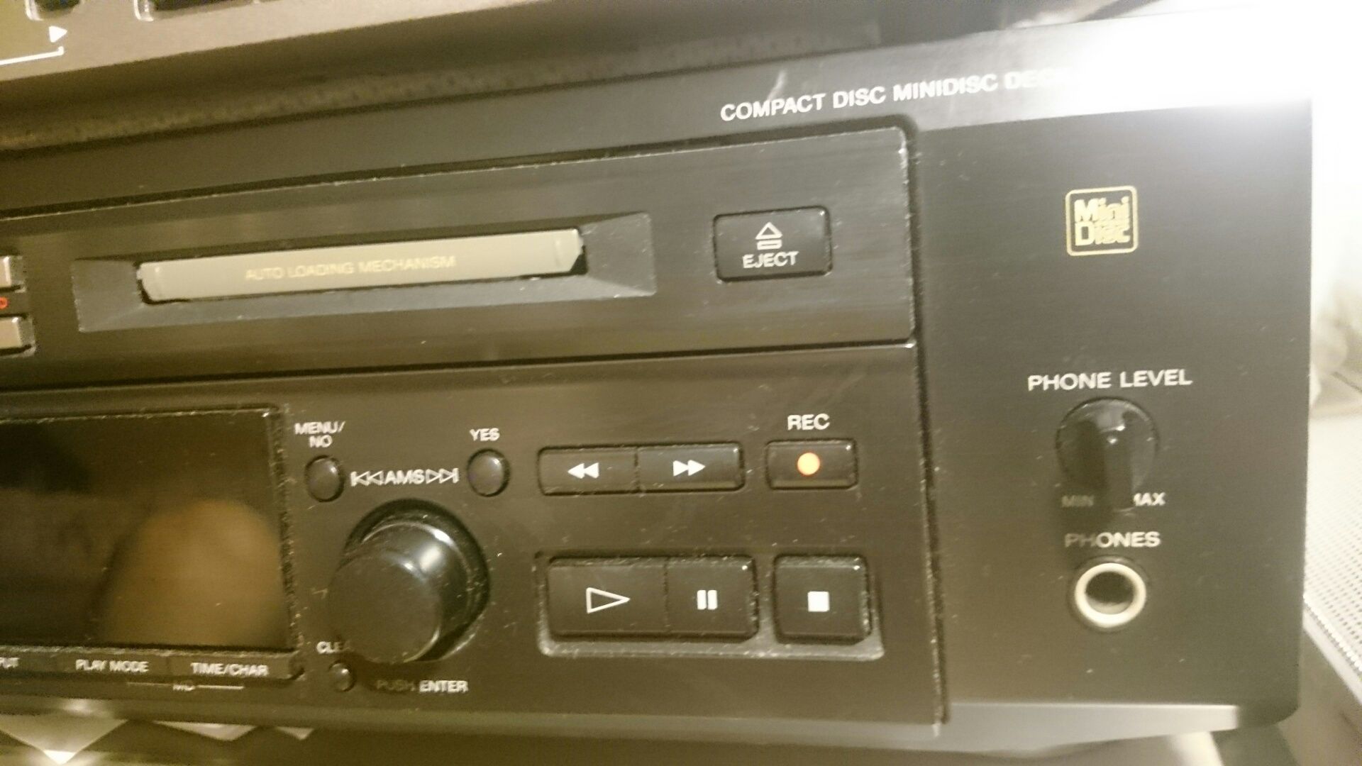 Sony Combo MXD -3 Mini disc z CD