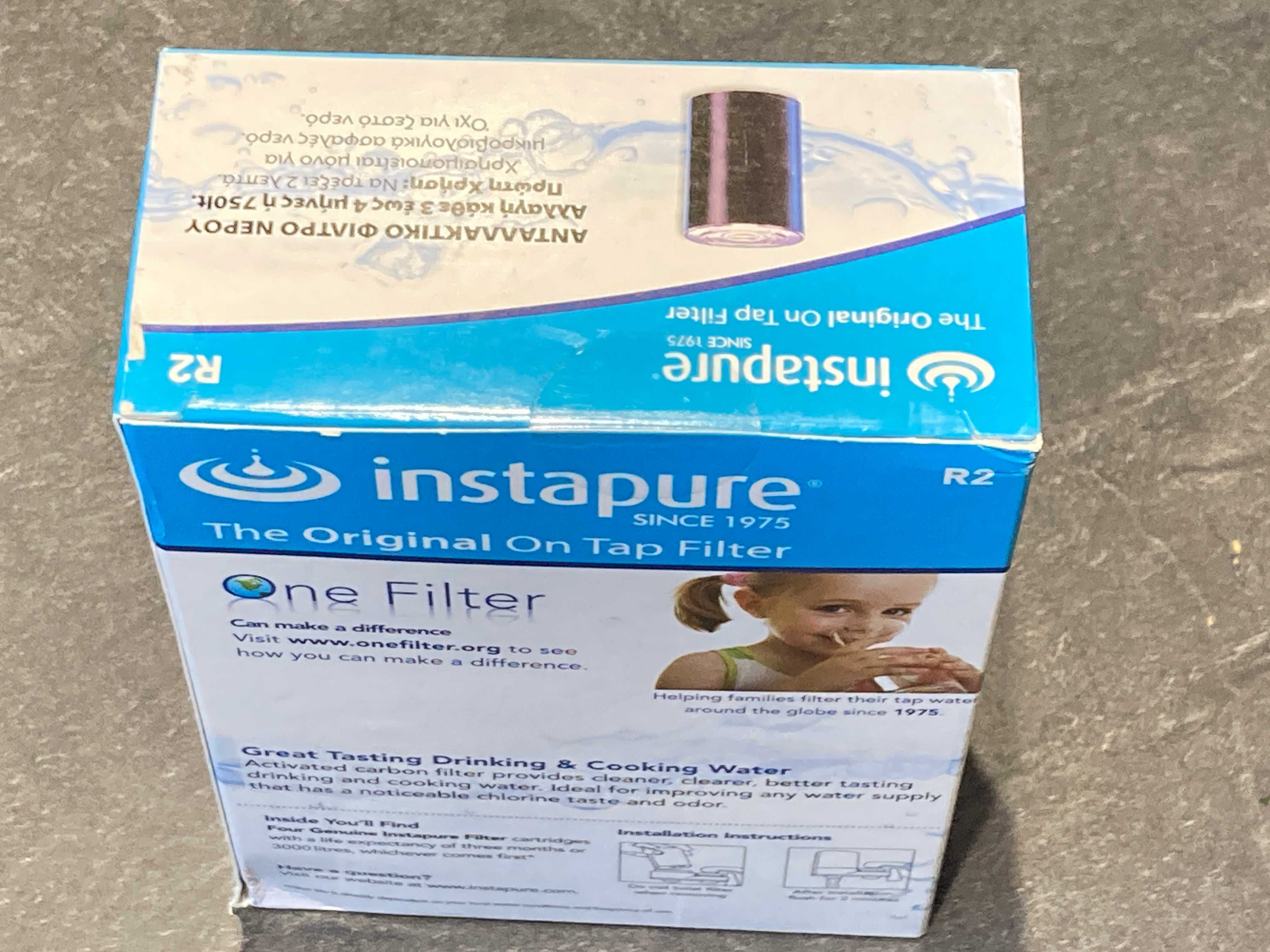 Filtr do wody Instapure + 4 wkłady