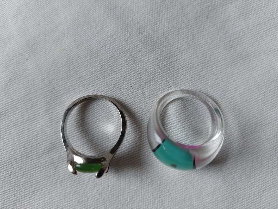 pierścienie / pierścionki dwa