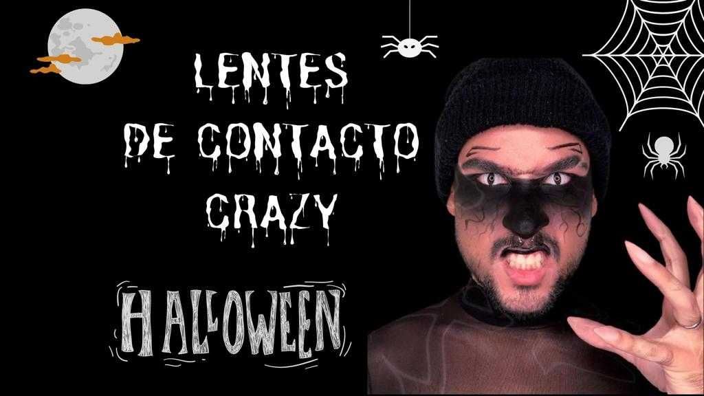 Lentes de contacto coloridas para o carnaval