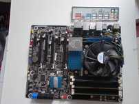 Intel Desktop DX58SO2 + Intel Xeon X5750 + 12GB RAM 6 rdzeni 12 wątków