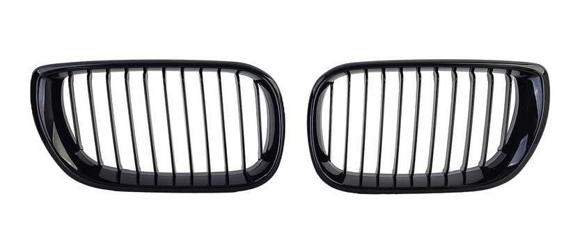 Grelhas preto brilhante Bmw E46 sedan + E46 Touring de 2001 a 2005