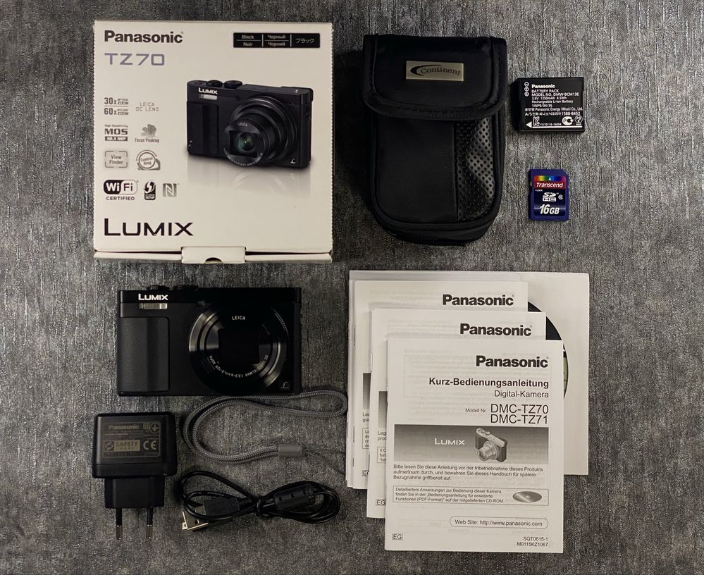 Новий!!! Panasonic Lumix TZ70 WiFi Zoom30 NFC
