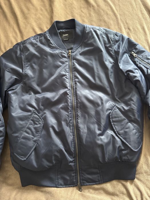 Casaco bomber azul