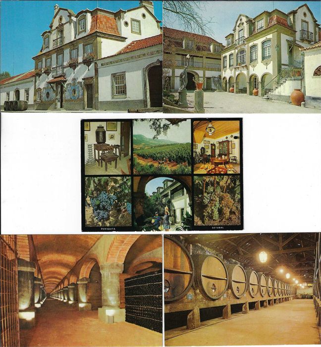 Azeitão - José Maria da Fonseca - 5 Postais não Escritos