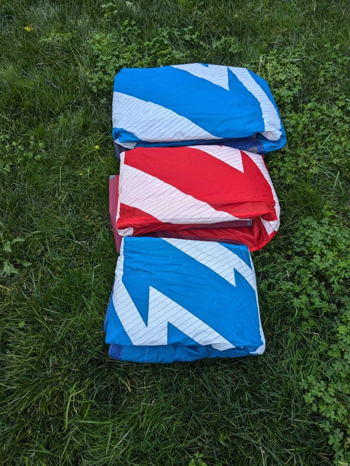 Kites 2022 6,9,&12m North Carvers, board, & 2023 Navigator Bar 45-50cm