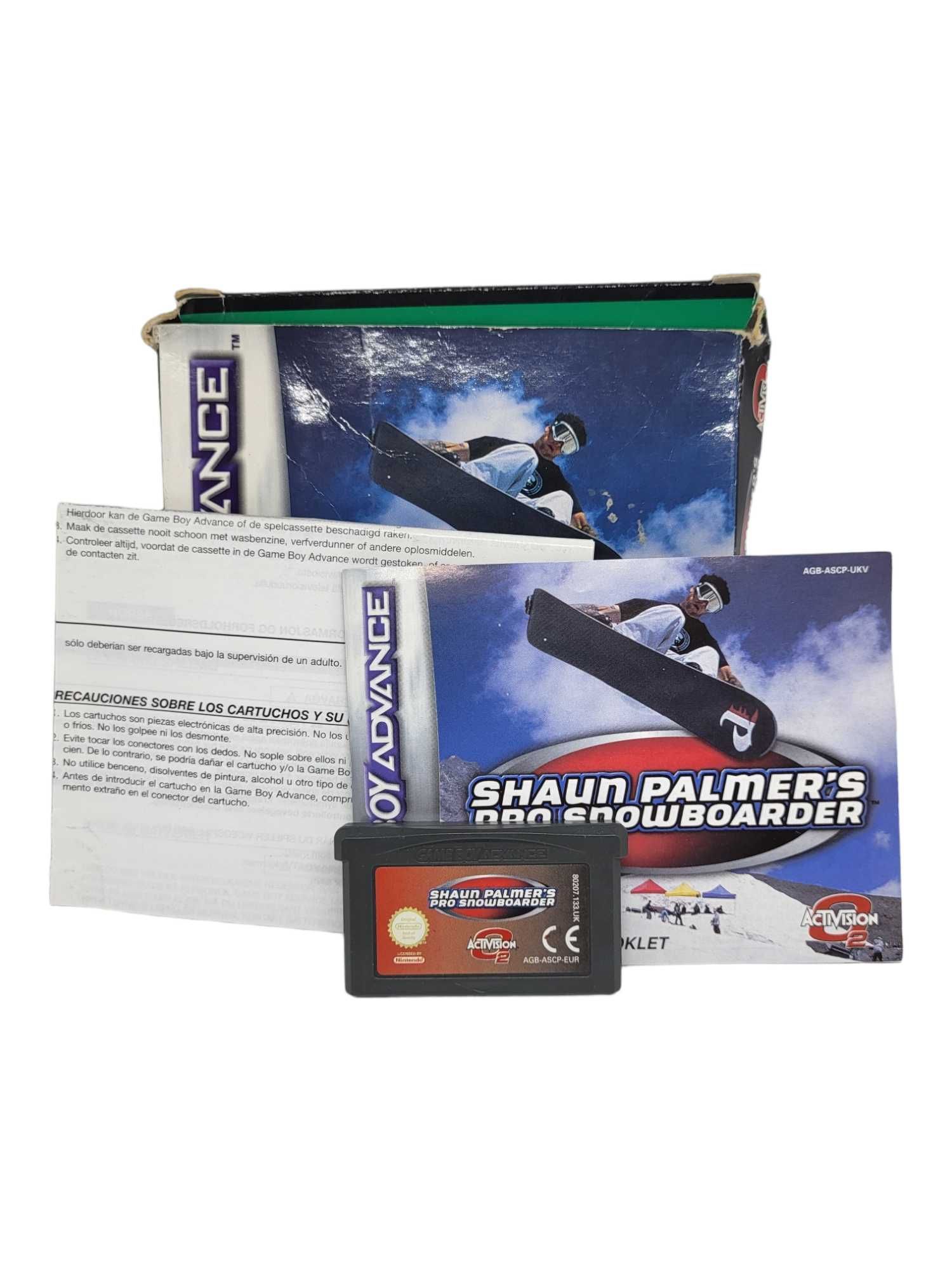 Shaun Palmer's Pro Snowboarder Game Boy Gameboy Advance GBA