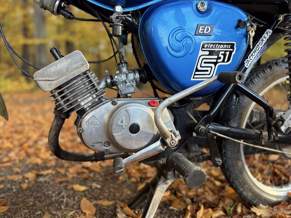 Simson s51 4biegi 9 tyś przebiegu