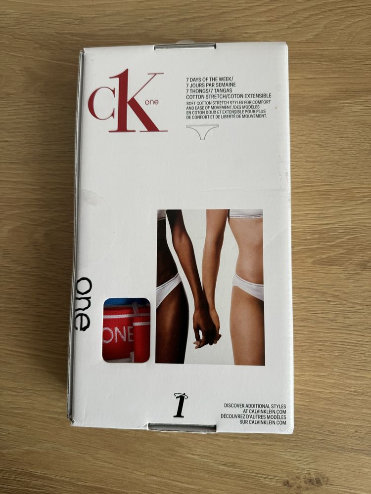 Нові труси жіночі Calvin Klein XS (Оригінал) 7 шт