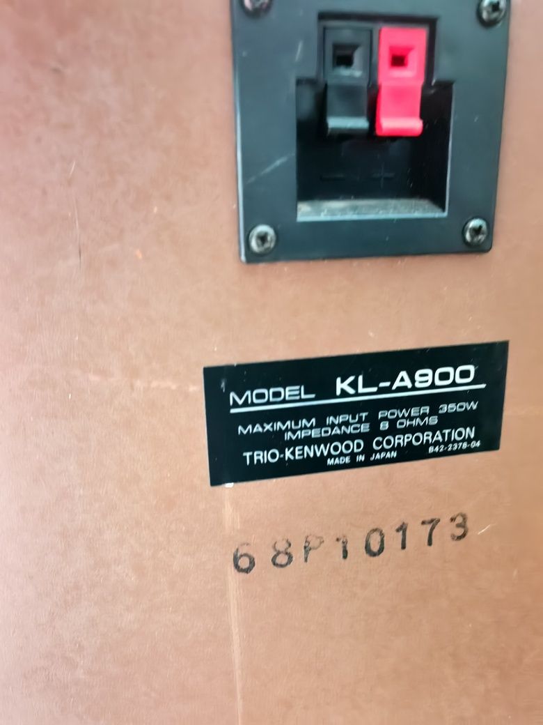 Głośniki Kenwood KL A900 350 Watt