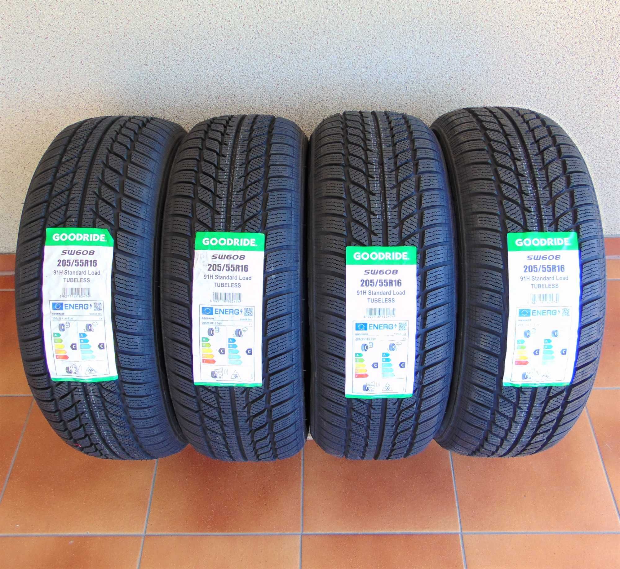 Opony zimowe zima 205/55 R16 Goodride 7 lat gwarancji "NOWE"