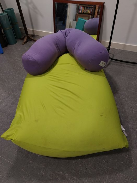 Puff almofadao verde