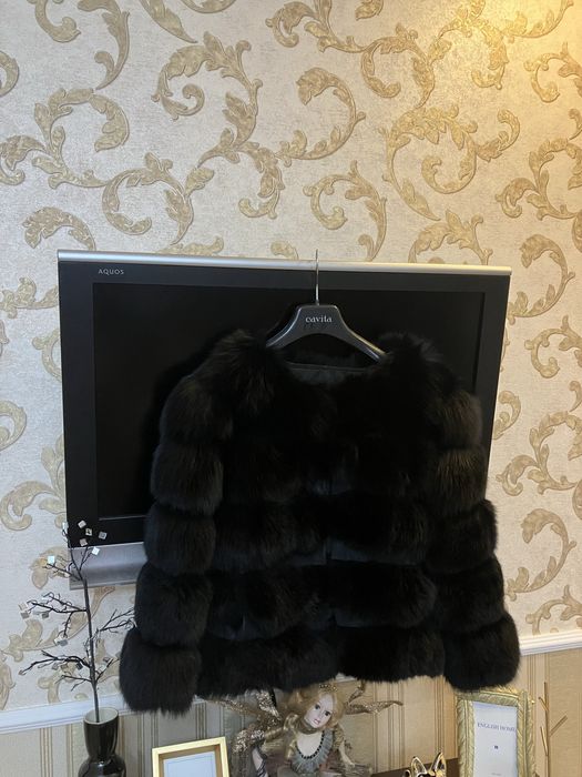 Шубка автоледи финский песец