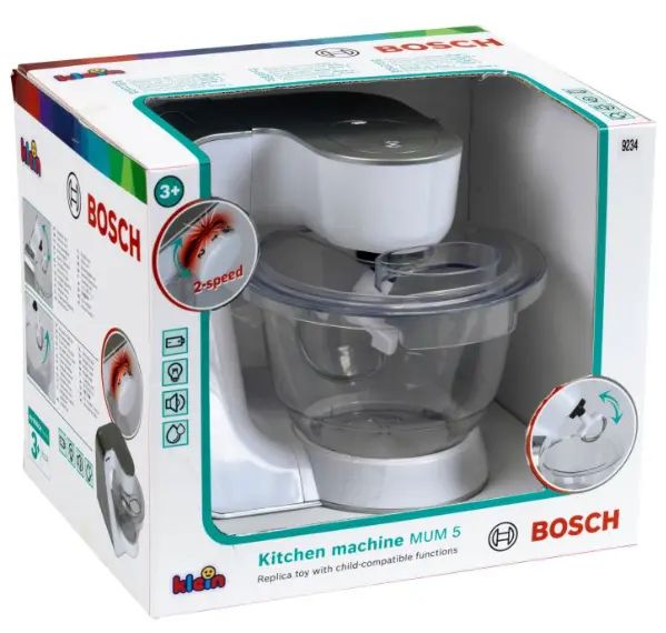 Robot kuchenny Bosch, srebrny. Klein