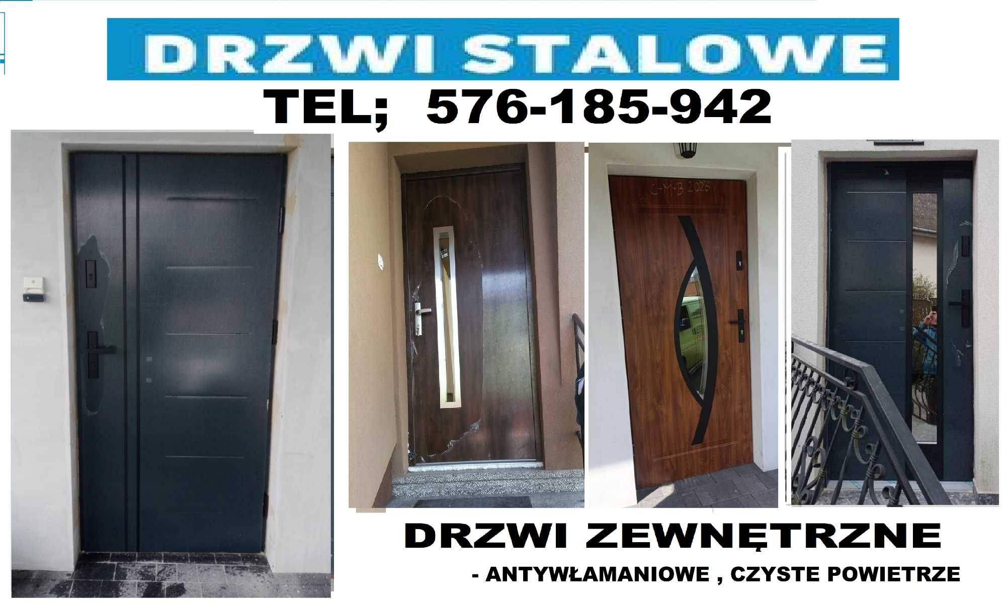 Drzwi ZEWNĘTRZNE do mieszkania z MONTAŻEM-wejściowe- wewnątrzklatkowe