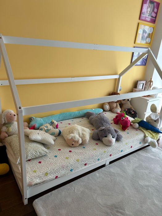 Cama Criança e Colchão - Nova - Oferta de cadeira