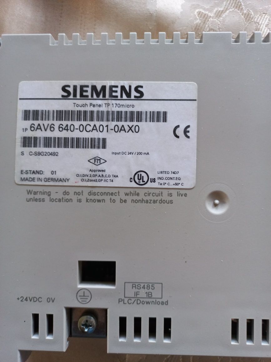 Siemens TP170 micro