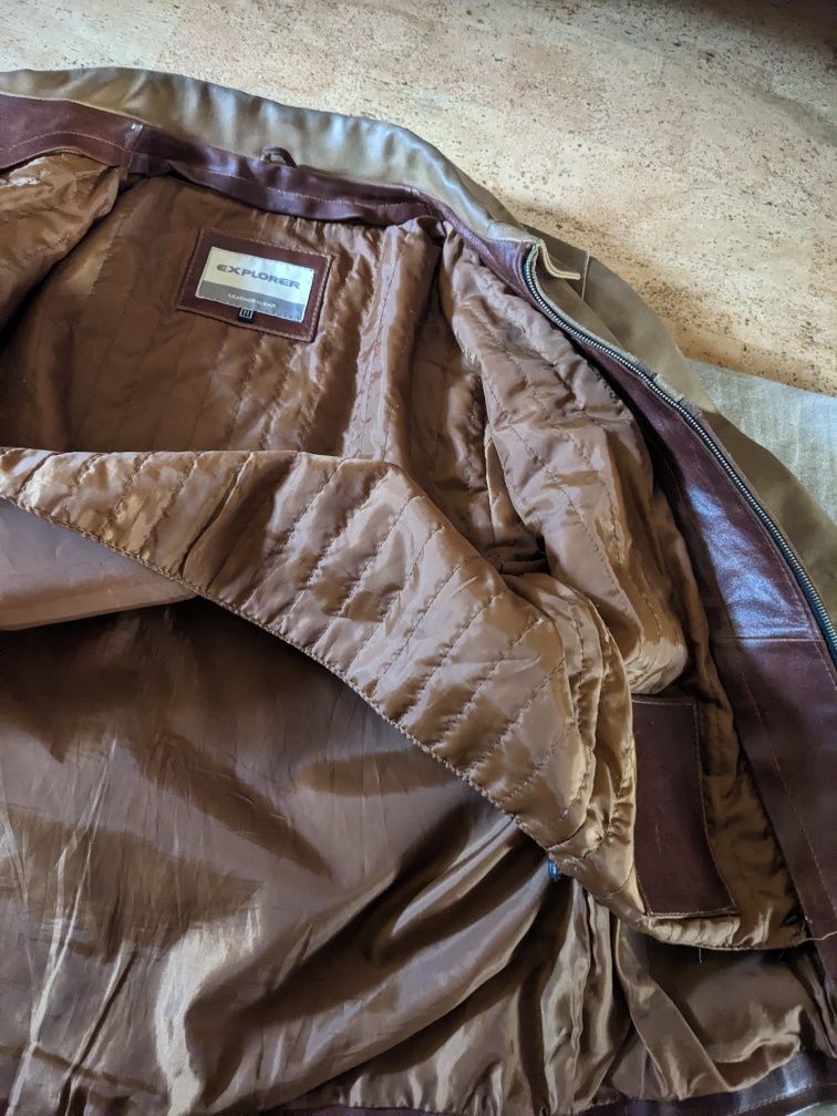 Skórzana Kurtka motocyklowa Explorer Leather Wear rozmiar M