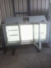 Expositor de congelados com 3 portas de vidro