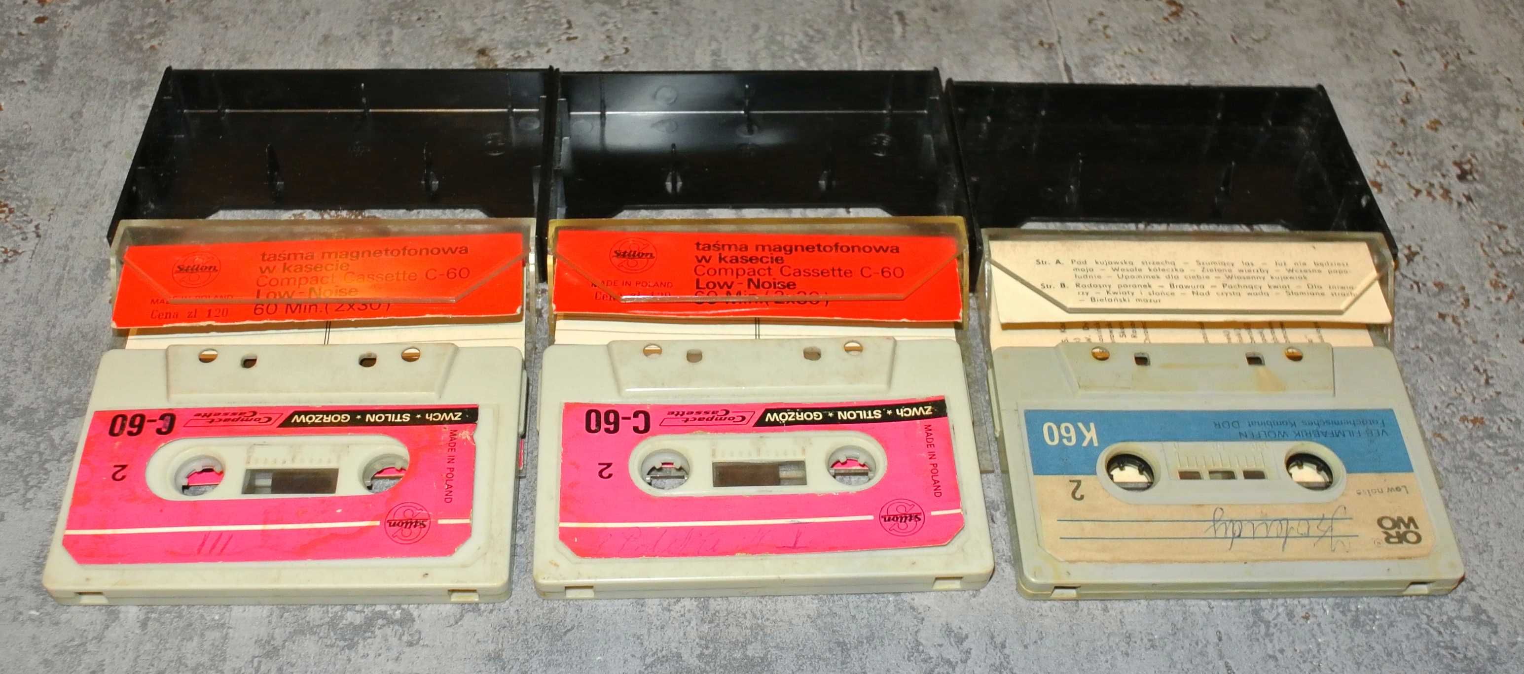 Stilon i inne - kasety audio - zestaw