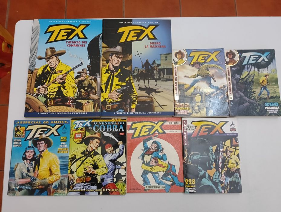 533 Livros Tex Willer Várias Edições