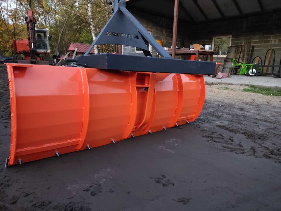 Solidny pług do śniegu obrotowy lemiesz przedni tylni tuz