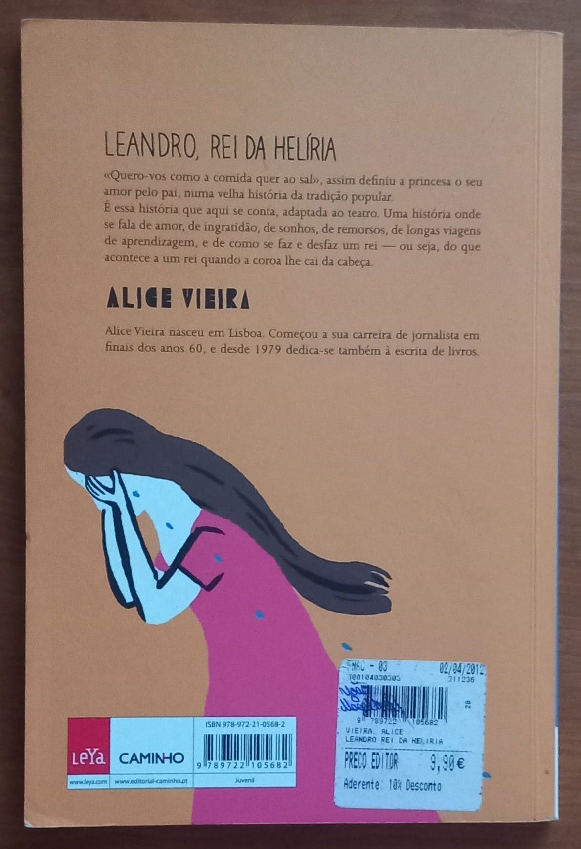 Alice Vieira: Leandro, Rei da Helíria