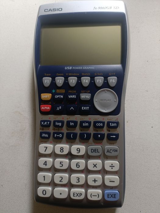 Máquina calcular Casio FX -9860ll SD