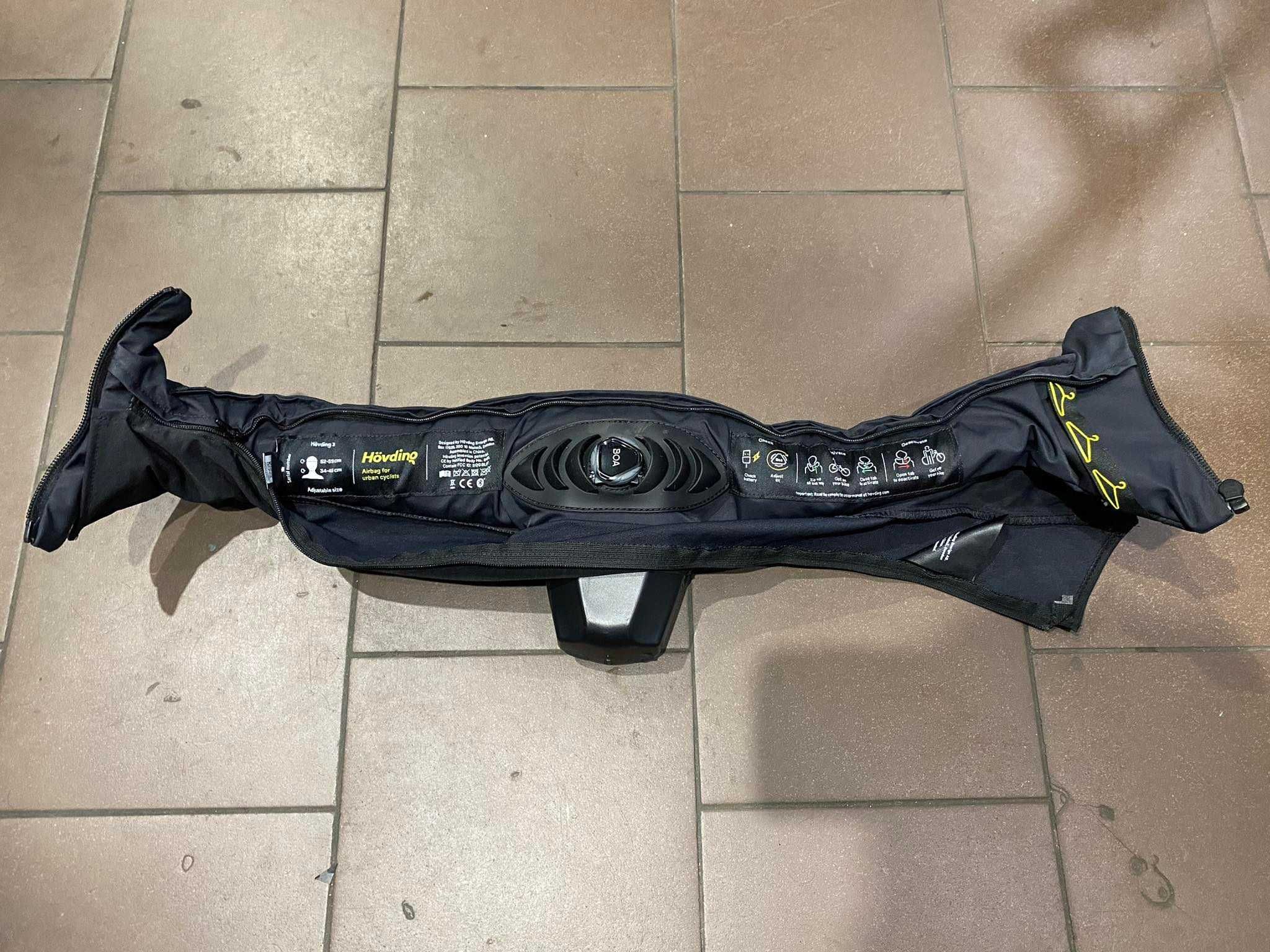 POWYSTAWOWA Poduszka powietrzna HOVDING 3 KASK na ROWER 52/59cm!!