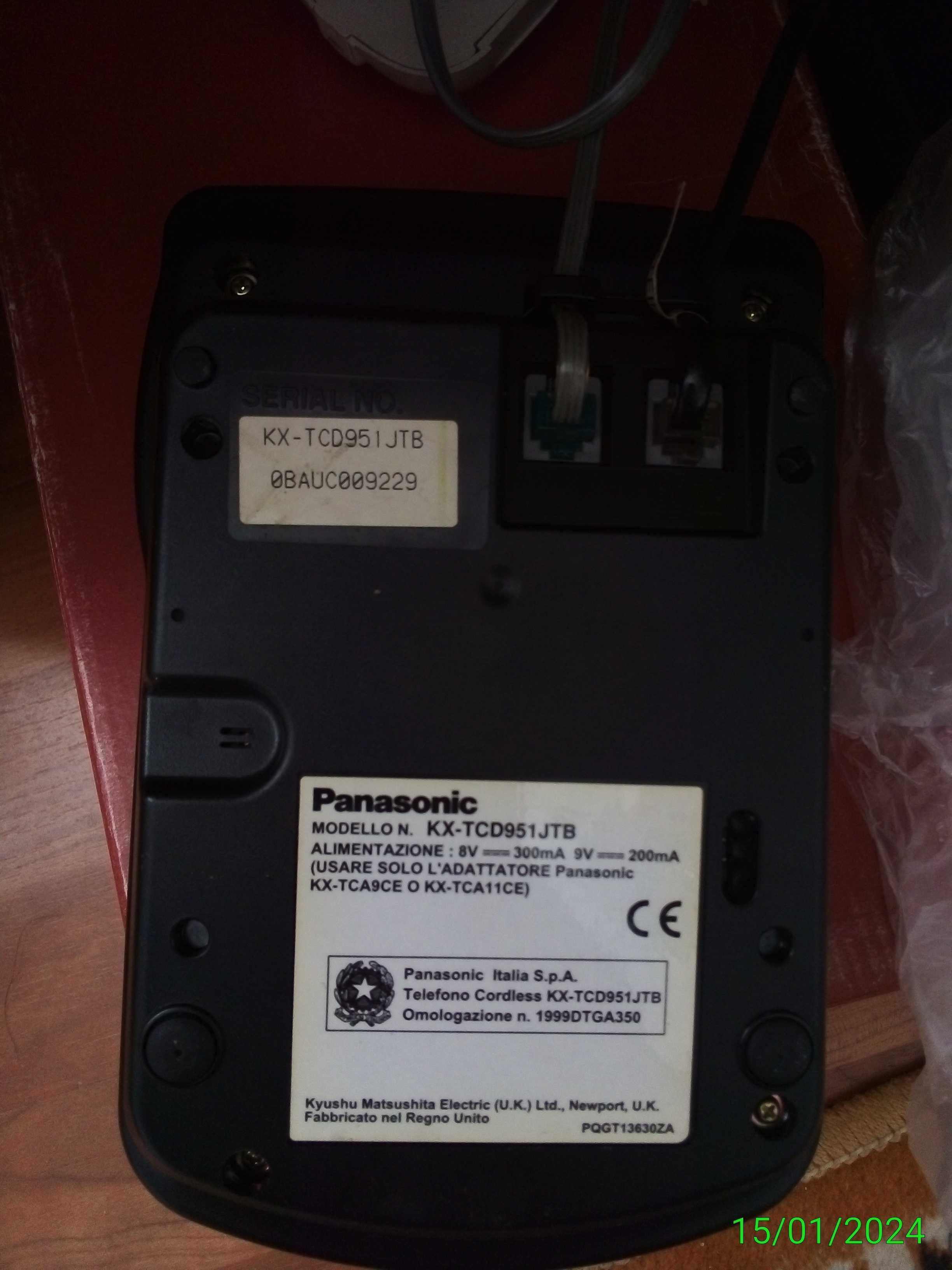 Повністю робочий радіотелефон Panasonic чи як зарядне батарейок aaa