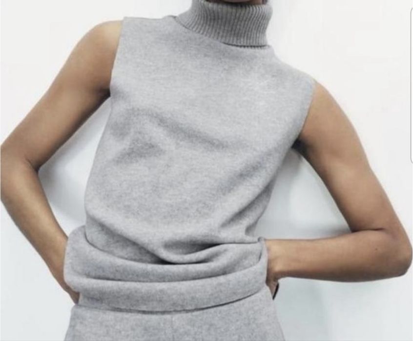 Жилетка жіноча Zara трапеція