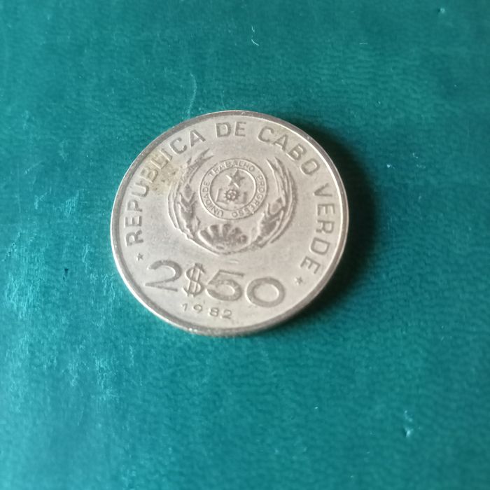cabo verde moeda 2.50