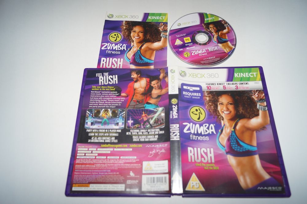 Gra Kinect Zumba Rush X360