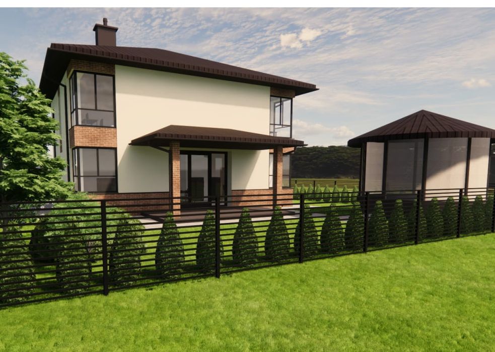 окремого будинку навпроти лісу Лапаївка. Зимноводівська ОТГ.