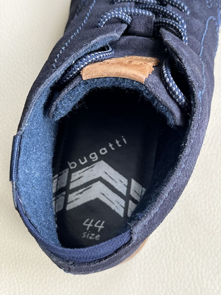 Bugatti buty zamsz  granatowe 44