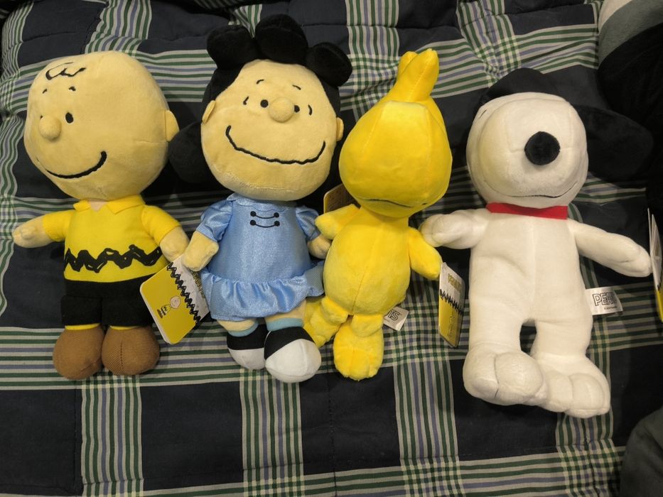 Coleção completa dos peluches da coleção Snoopy / peanuts do auchan