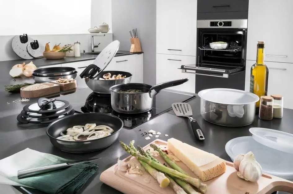 Набір кришок Tefal L9881002 3 шт 16/18/20