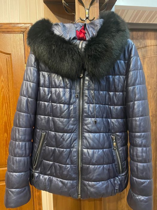 Куртка зимняя Attimo из натуральной кожи