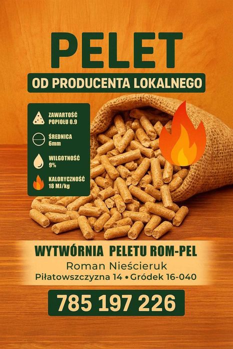 Pellet drzewny sosna- świerk
