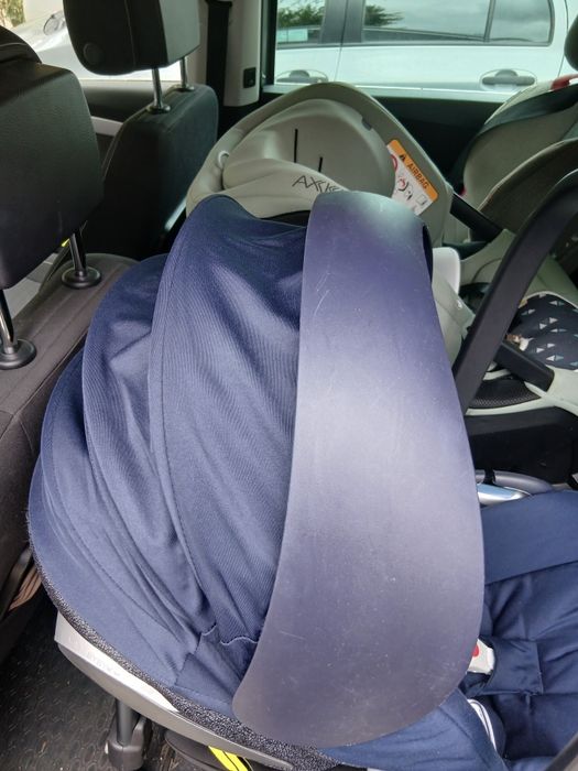 Nosidełko fotelik cybex cloud z i-size Platinum 0-13 kg z bazą isofix