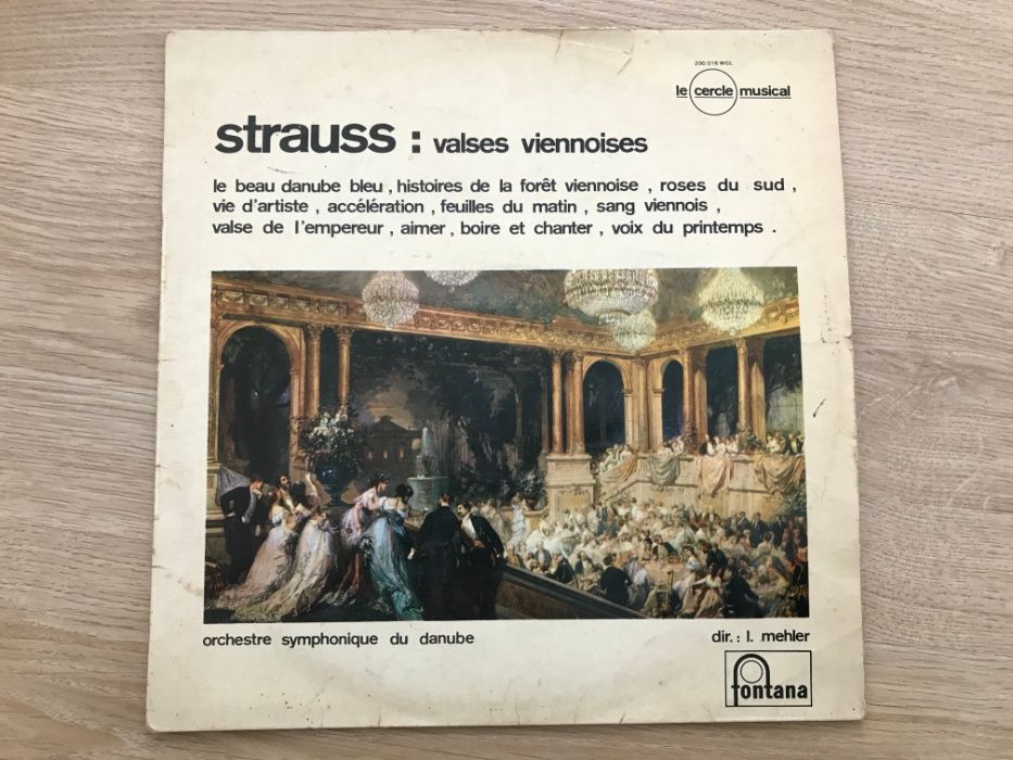 Vinil "Strauss - Valses Viennoises"