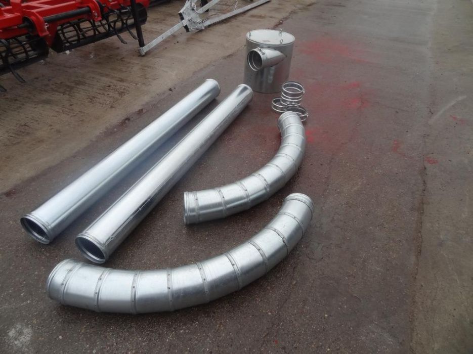 Rury RURA do dmuchawy ocynk 2m - FI 180 F-VAT BIN