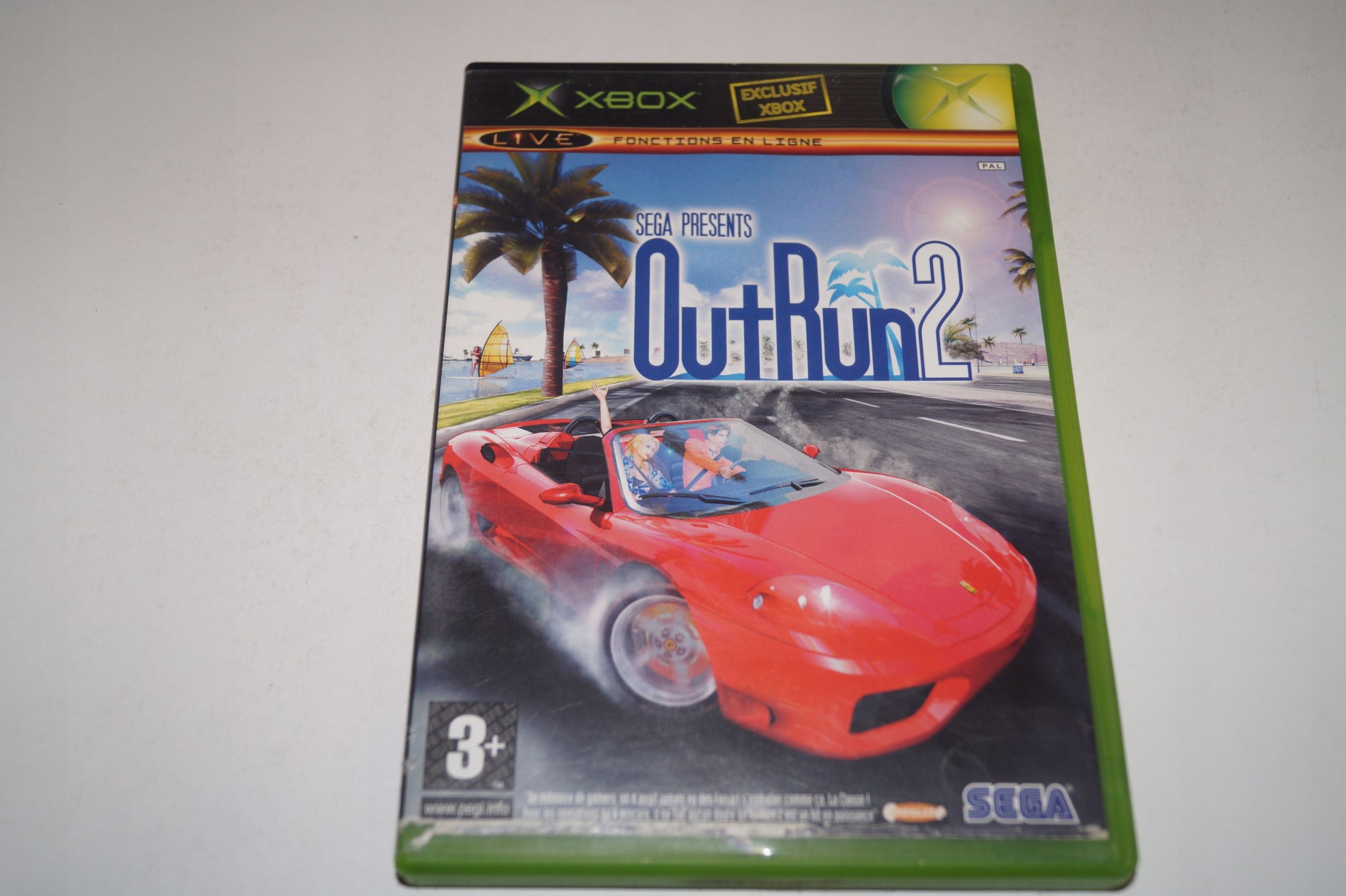Xbox Outrun 2 Sega Wyścigi Gra Microsoft X Box Classic