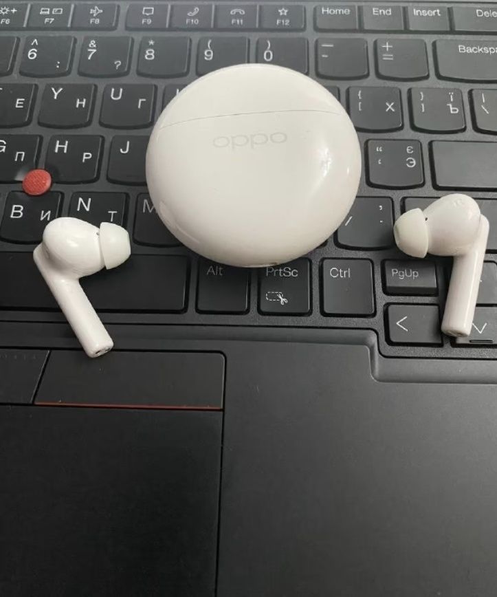 OPPO Enco Buds2 (W14) White+Чохол Blue Color