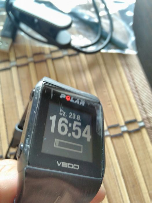 Polar V800 Black zegarek zestaw pulsometr GPS kadencja uchwyt rowerowy