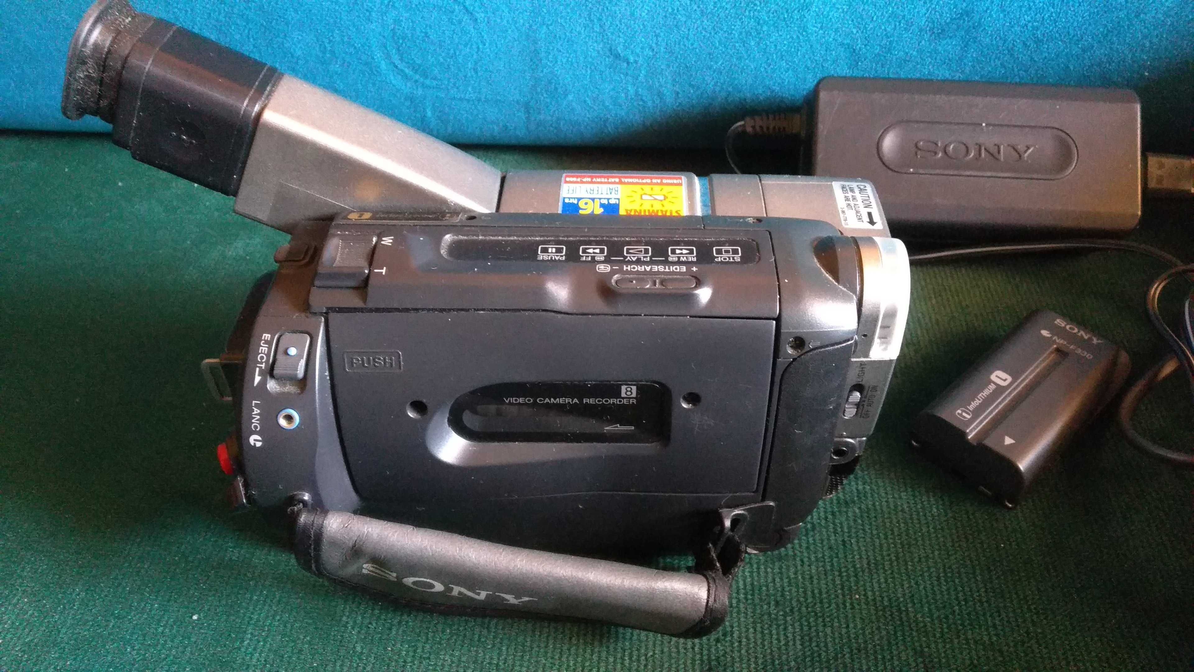 Kamera Sony CCD TR-617E + dodatkowa bateria + zasilacz + GRATIS