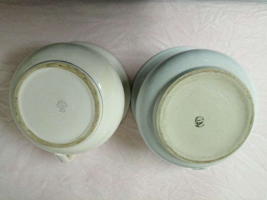 Penicos de loiça, antiguidade