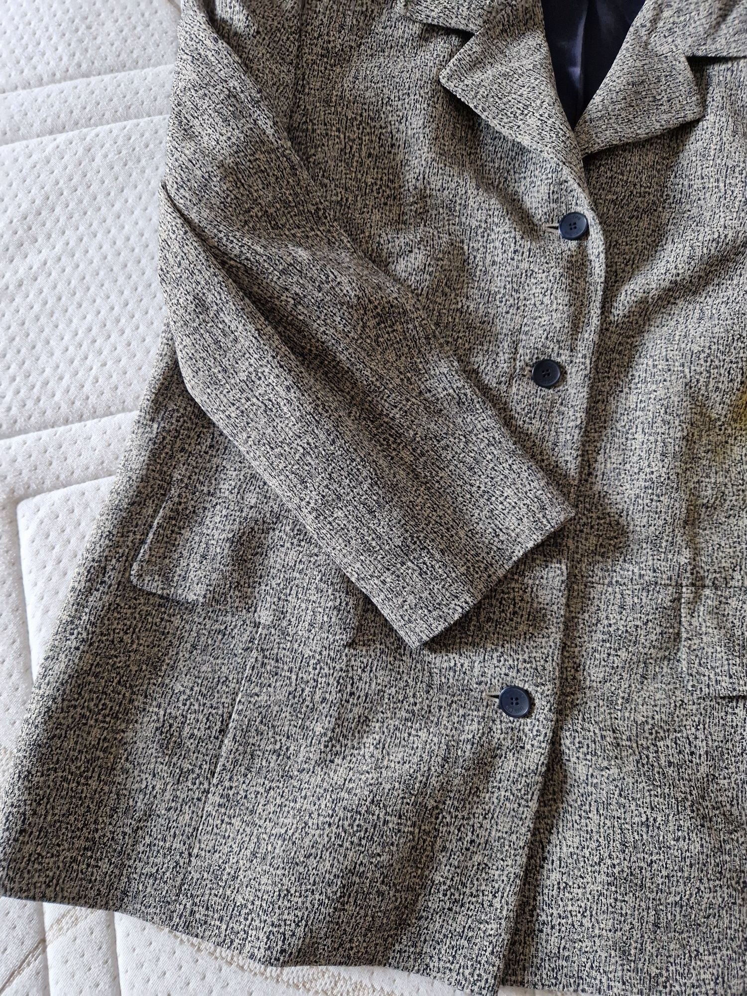 Klasyczna szara marynarka Eugen Klein, elegancka, wygodna, klasyczna,