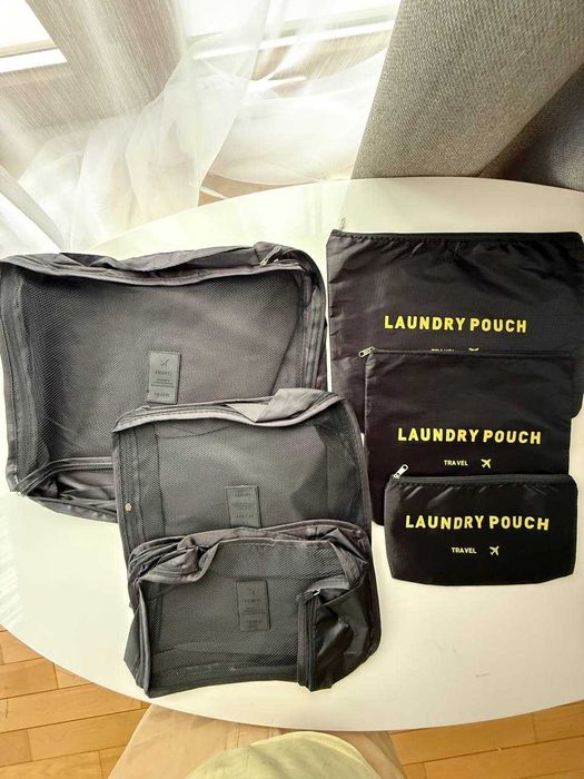 Набор сумок для упаковки вещей для командировок и путешествий