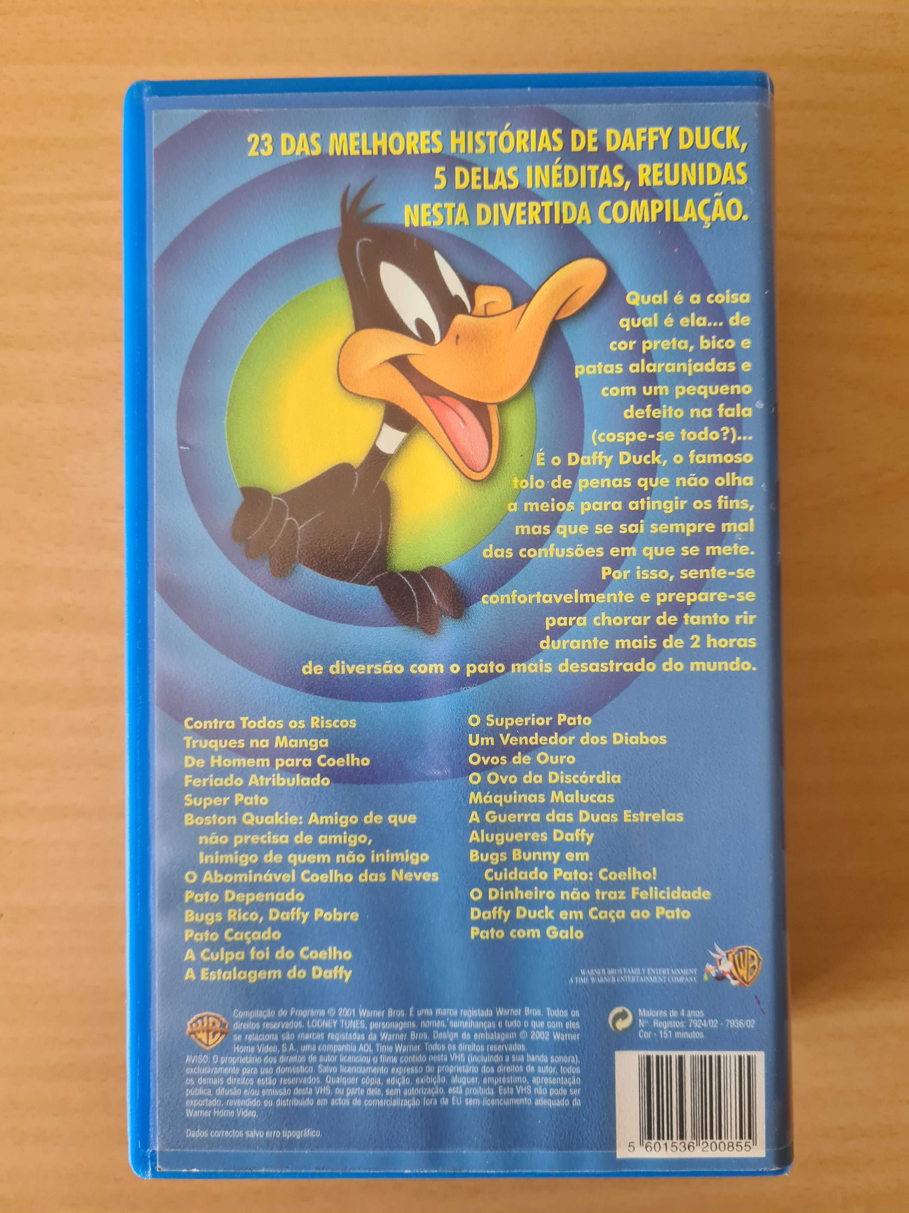 1 pack VHS com desenhos animados "Espectáculo Daffy Duck"